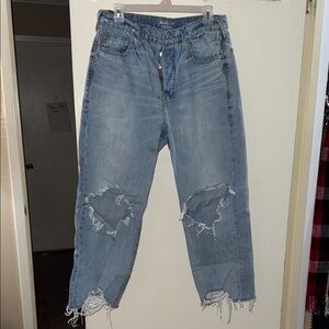 Ariat  Women's Light Blue Tomboy straight ultra high rise Jeans